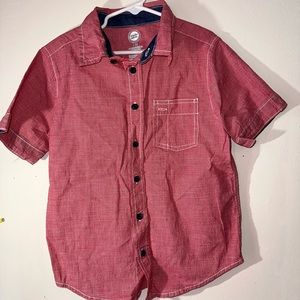 Boys button up short sleeve